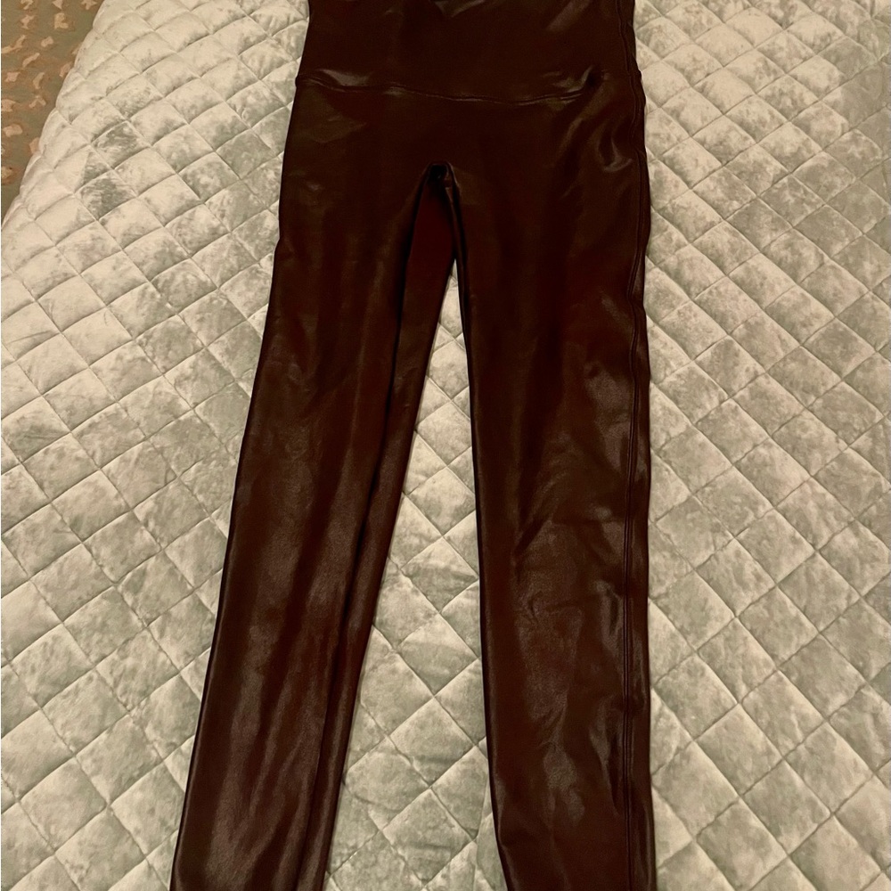 Spanx faux leather leggings